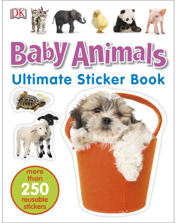 Альбомы с наклейками: Baby Animals Sticker Book