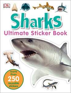 Животные, растения, природа: Sharks Ultimate Sticker Book