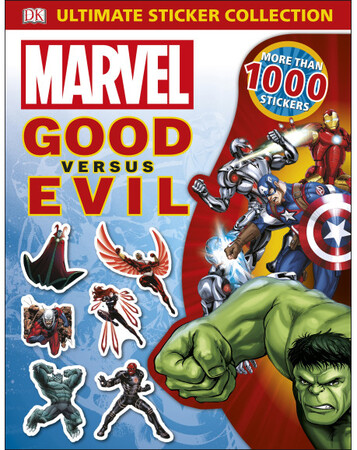 Альбомы с наклейками: Marvel Good vs Evil Ultimate Sticker Collection