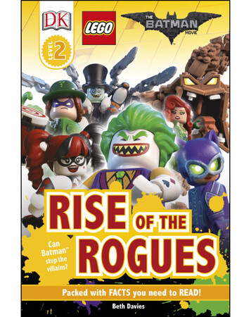Для молодшого шкільного віку: DK Reader Level 2: The LEGO® BATMAN MOVIE Rise of the Rogues