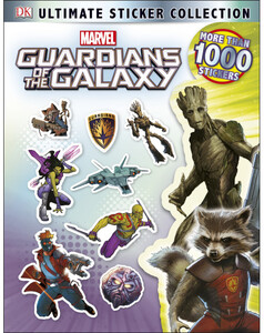 Книги для дітей: Guardians of the Galaxy Ultimate Sticker Collection
