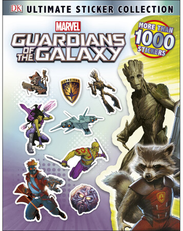 Для младшего школьного возраста: Guardians of the Galaxy Ultimate Sticker Collection
