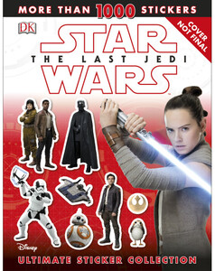 Альбомы с наклейками: Star Wars The Last Jedi™ Ultimate Sticker Collection