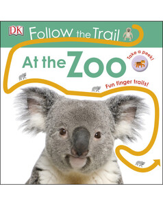 Пізнавальні книги: Follow the Trail At the Zoo