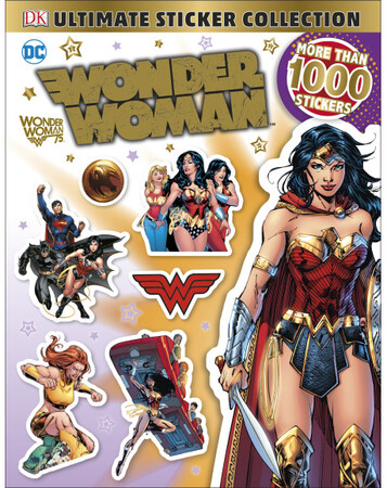 Для молодшого шкільного віку: DC Wonder Woman Ultimate Sticker Collection