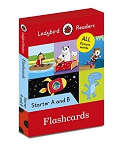 Книги для дітей: Ladybird Readers Starter Flashcards