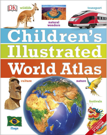 Для младшего школьного возраста: Children's Illustrated World Atlas