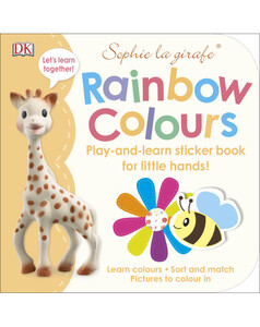 Альбомы с наклейками: Sophie la girafe Rainbow Colours