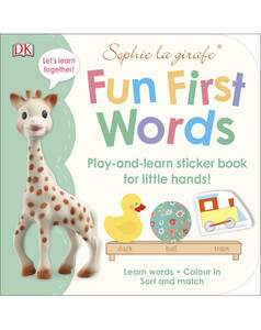 Книги для дітей: Sophie la girafe Fun First Words