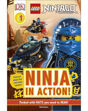 Для младшего школьного возраста: DK Reader LEGO NINJAGO Ninja in Action! [Level 1]