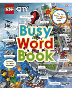 Книги для детей: LEGO CITY Busy Word Book