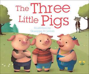 Художні книги: The Three Little Pigs fairy tale