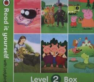 Книги для детей: Read it yourself Pizza Box Level 2 [Ladybird]