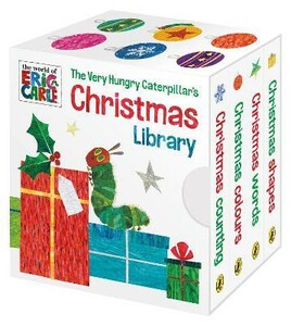 Книги для детей: The Very Hungry Caterpillar's: Christmas Library [Puffin]