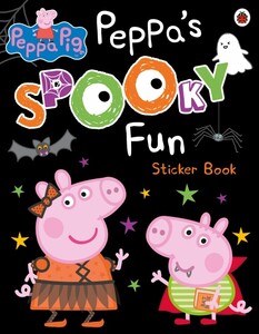 Книги на Геловін: Peppa Pig: Peppa's Spooky Fun Sticker Book [Ladybird]