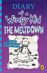 Книги для дітей: Diary of a Wimpy Kid Book13: The Meltdown, Paperback [Puffin]