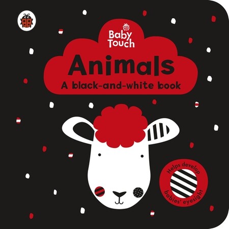 Тактильные книги: Baby Touch: Animals. A black-and white-book [Ladybird]