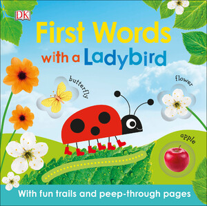 Книги про тварин: First Words with a Ladybird