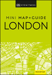 Туризм, атласы и карты: DK Eyewitness London Mini Map and Guide
