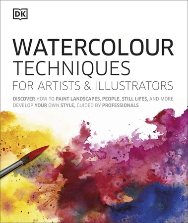 Комікси і супергерої: Watercolour Techniques for Artists and Illustrators  [Dorling Kindersley]