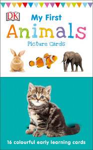 Книги про животных: My First Animals (карточки)