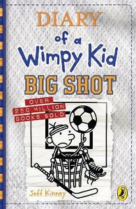 Книги для детей: Diary of a Wimpy Kid Book16: Big Shot, Hardcover [Puffin]