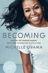 Книги для дітей: Becoming: Adapted for Younger Readers (Michelle Obama) [Puffin]