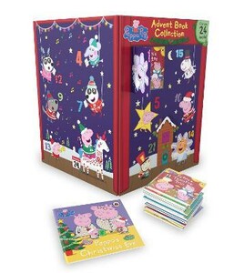 Книги для дітей: Peppa Pig: Advent Book Collection 24 книги [Ladybird]