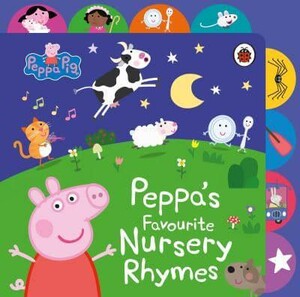 Книги для дітей: Peppa Pig: Peppa’s Favourite Nursery Rhymes [Ladybird]
