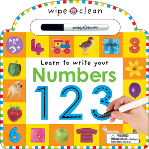 Учим цифры: Wipe Clean: Numbers