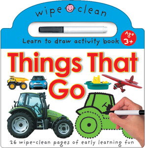 Книги для дітей: Wipe Clean Things That Go
