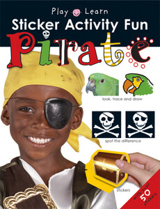 Книги для дітей: Sticker Activity Fun Pirate