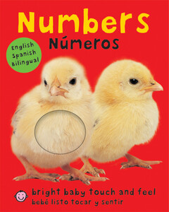 Інтерактивні книги: Bright Baby Bilingual Touch & Feel: Numbers