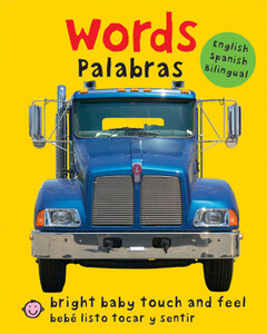 Книги для детей: Bright Baby Bilingual Touch & Feel: Words