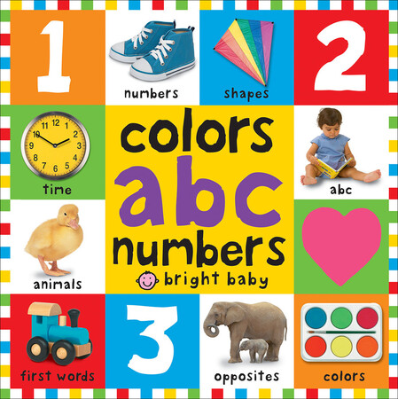 Для самых маленьких: Big Board Books Colors, ABC, Numbers