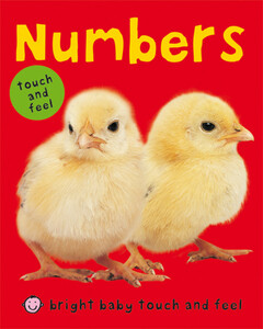 Развивающие книги: Bright Baby Touch & Feel Numbers