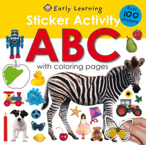 Творчество и досуг: Sticker Activity ABC