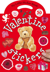 Книги для дітей: My Little Sticker Book Valentine