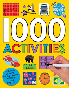 Книги для дітей: 1000 Activities