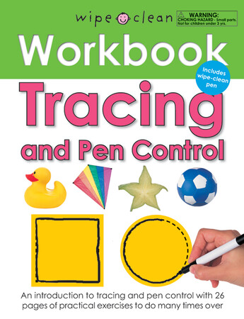 Для младшего школьного возраста: Wipe Clean Workbook Tracing and Pen Control