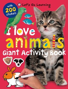 Книги про животных: Let's Go Learning: I Love Animals