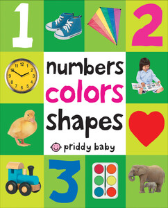 Книги для дітей: Numbers Colors Shapes