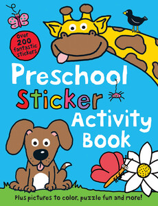 Книги для детей: Preschool Color & Activity Book
