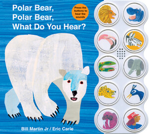 Книги для дітей: Polar Bear, Polar Bear What Do You Hear? sound book
