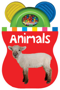 Книги про животных: Baby Shaker Teethers Animals