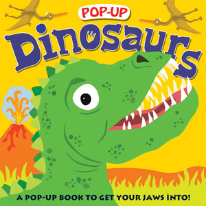 Книги для дітей: Pop-up Dinosaurs
