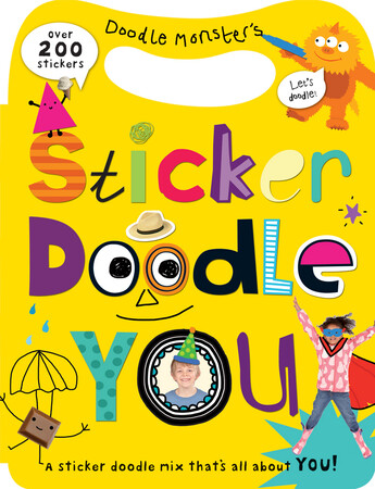 Альбомы с наклейками: Sticker Doodle You