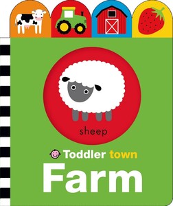 Книги для дітей: Toddler Town: Farm