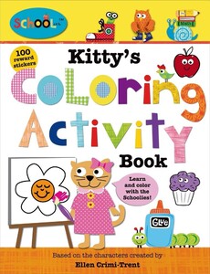 Книги для дітей: Schoolies: Kitty's Coloring Activity Book