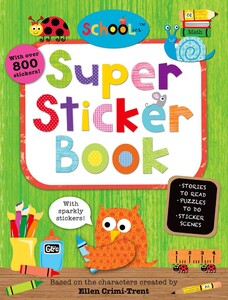 Творчество и досуг: Schoolies: Super Sticker Book